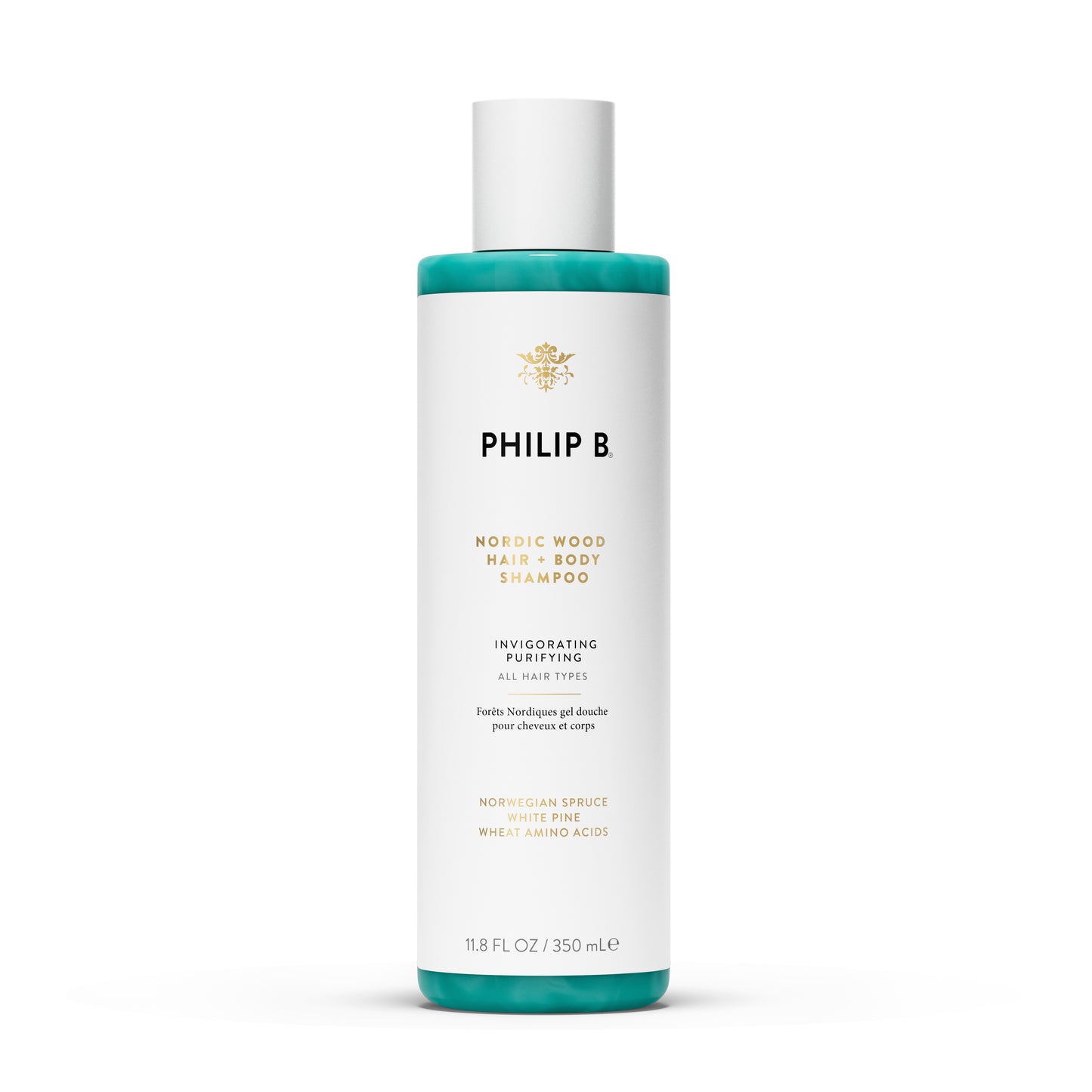 Nordic Wood Hair + Body Shampoo 350ml