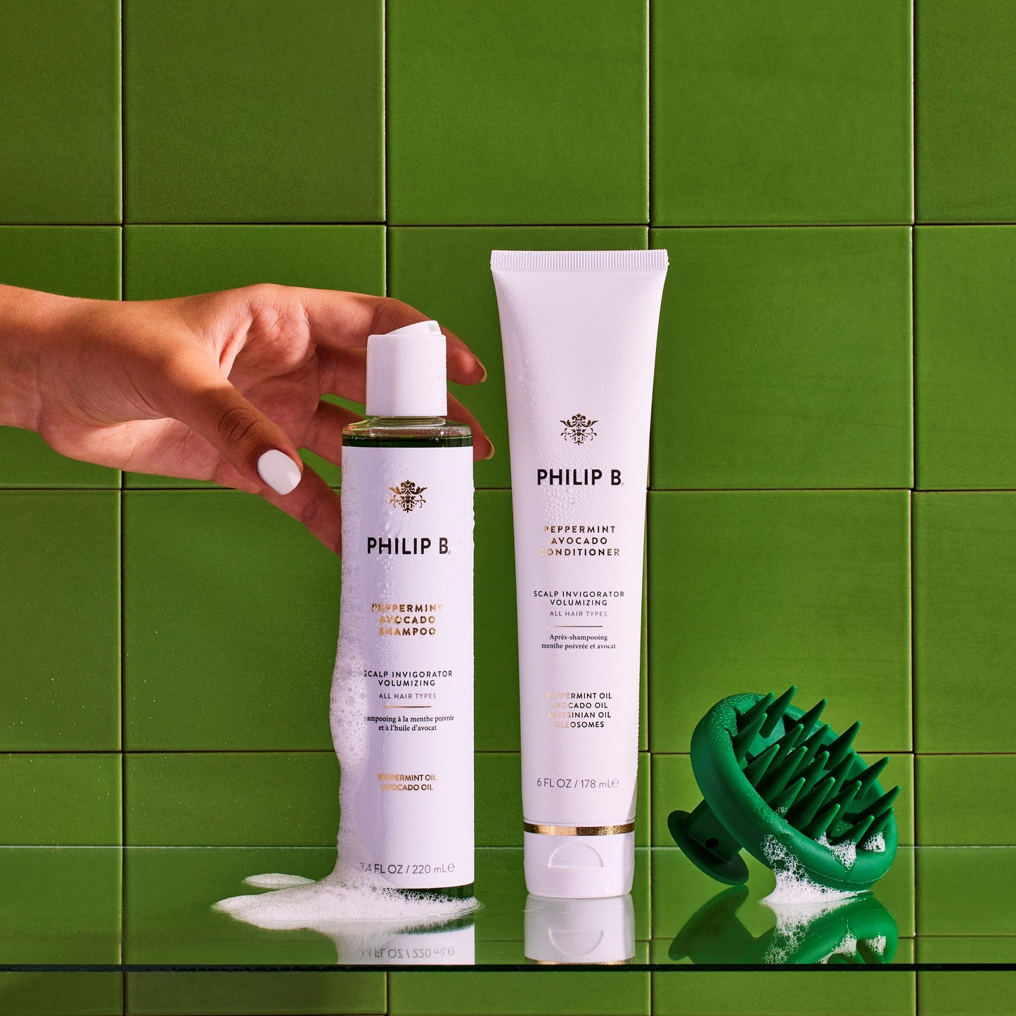 Peppermint Avocado Scalp Invigorating Kit