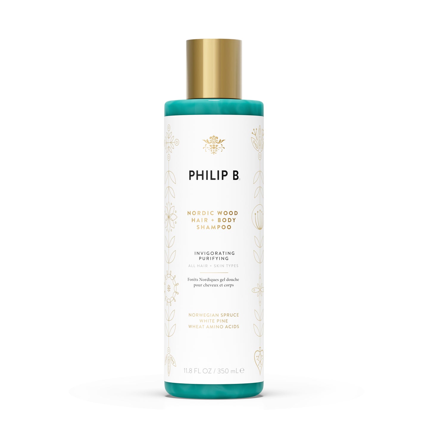 Nordic Wood Hair + Body Shampoo 350ml